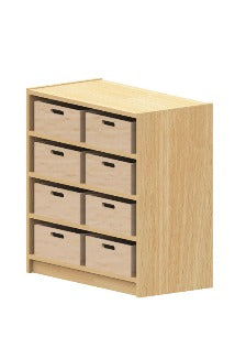 Unterschränke mit Materialkästen