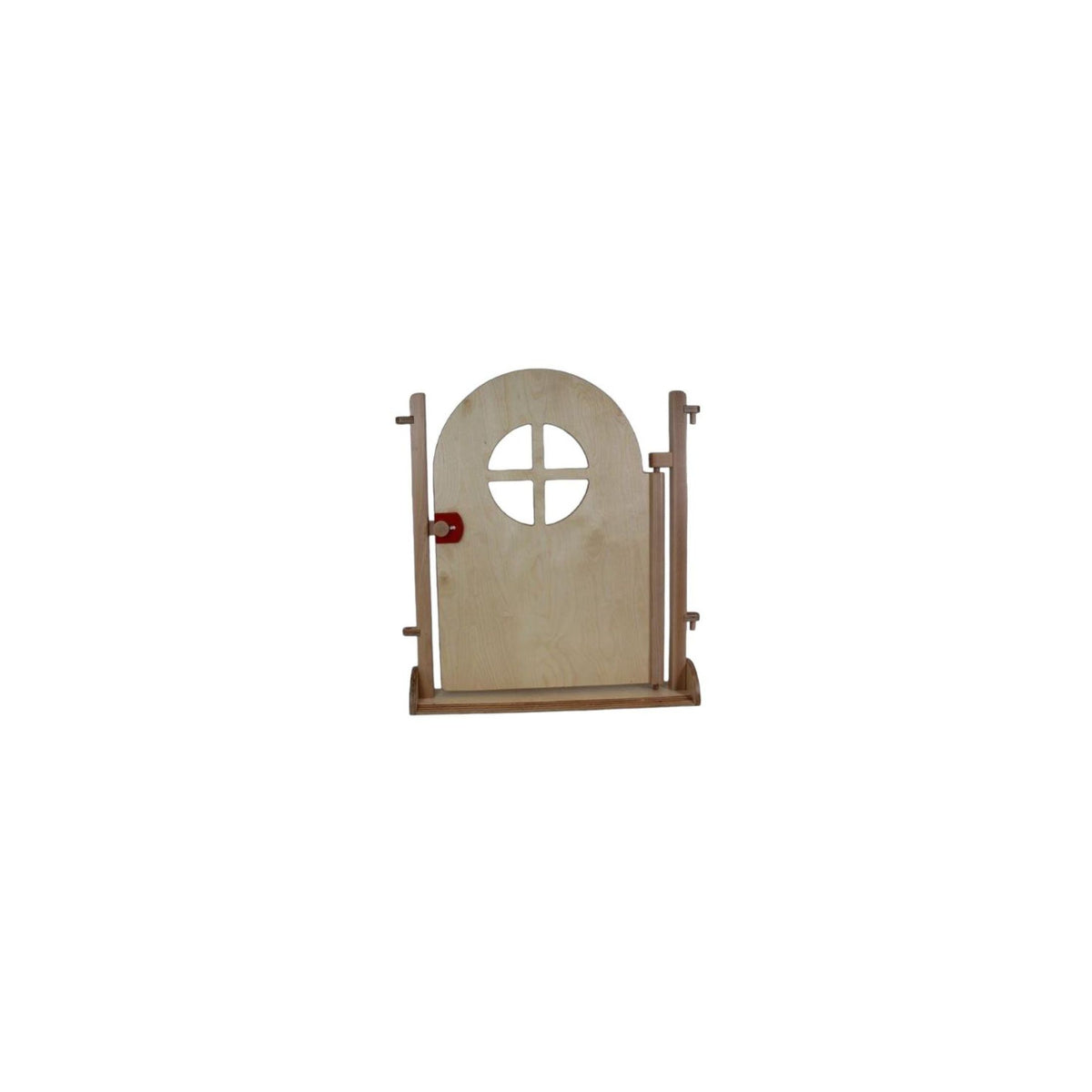 Mini-Raumteiler Bogentür mit Fenster