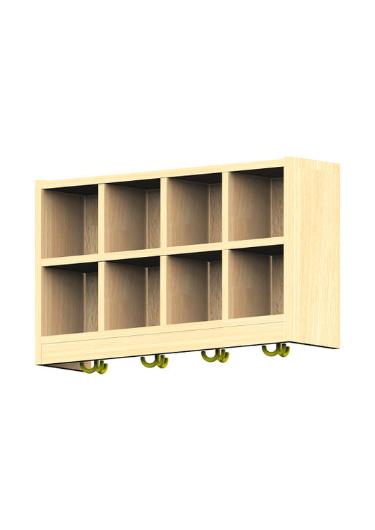 Garderobendoppelablage