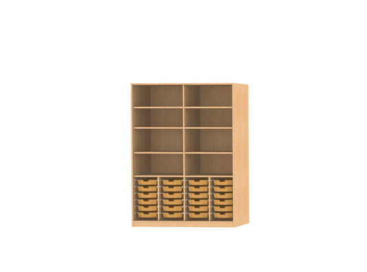 Materialschrank für 24 CS1 oder 12 CS2 Boxen