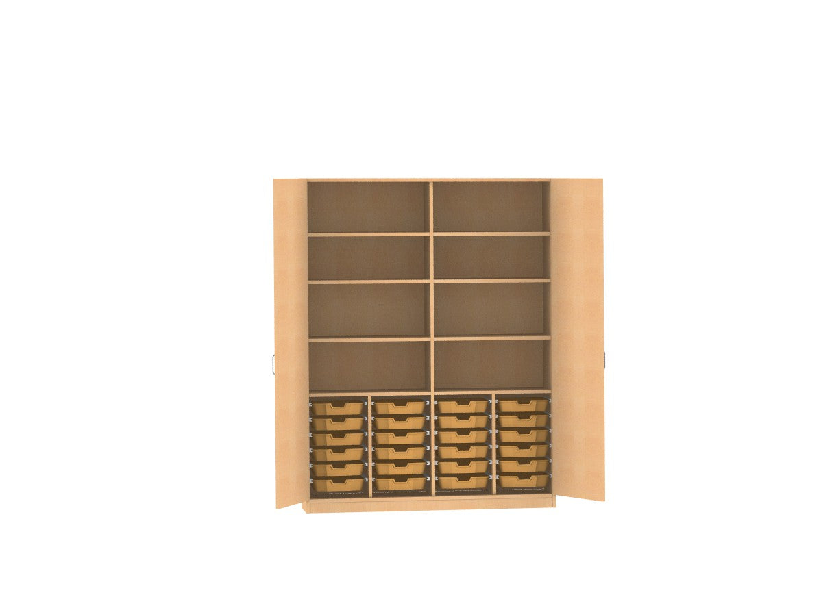 Materialschrank für 24 CS1 oder 12 CS2 Boxen