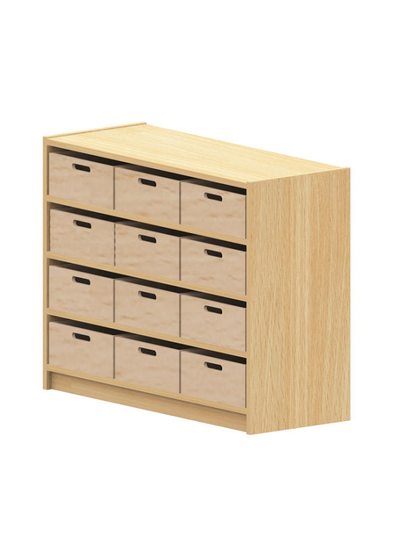 Unterschränke mit Materialkästen