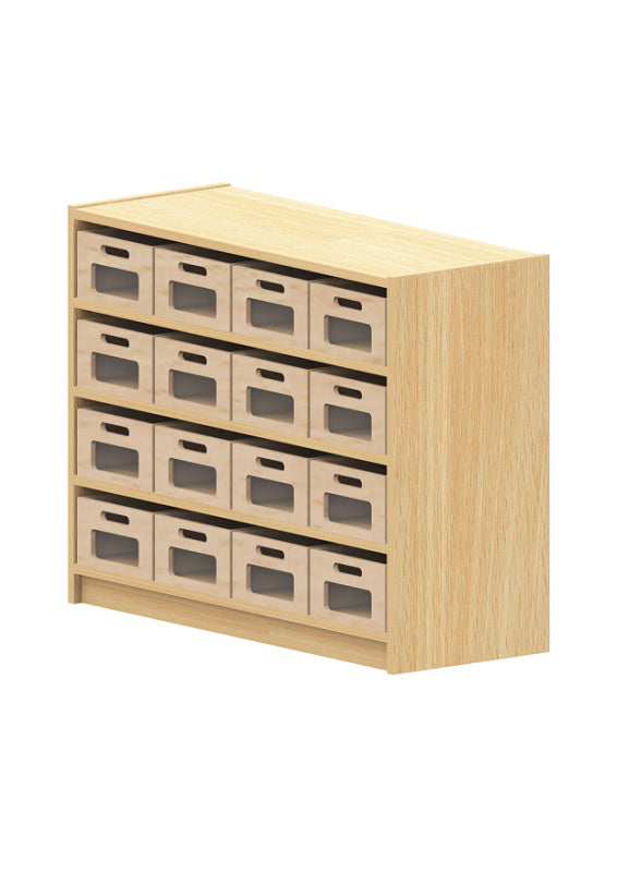 Unterschränke mit Materialkästen