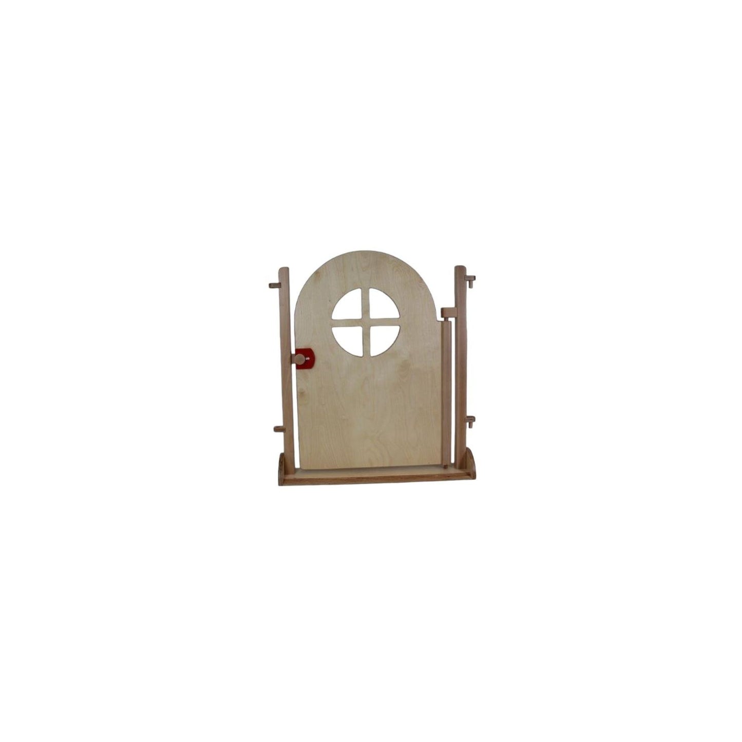 Mini-Raumteiler Bogentür mit Fenster