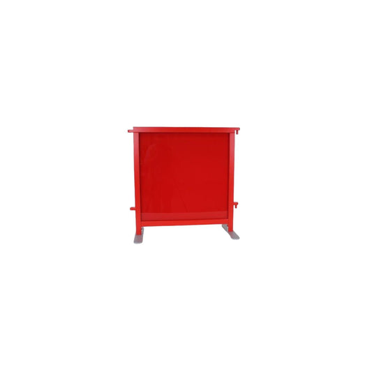 Mini-Raumteiler Plexiglas rot